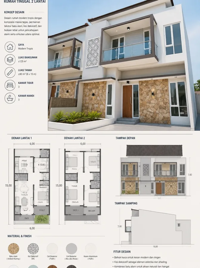 Design Arsitektur - Niscala Building (Foto 1)