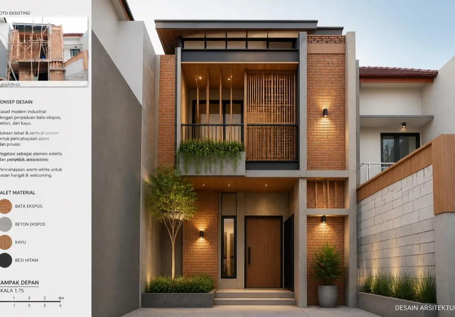 Design Arsitektur - Niscala Building (Foto 3)